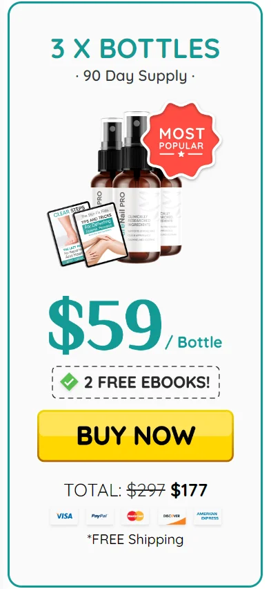 PureNail Pro™ 3 bottles pricing